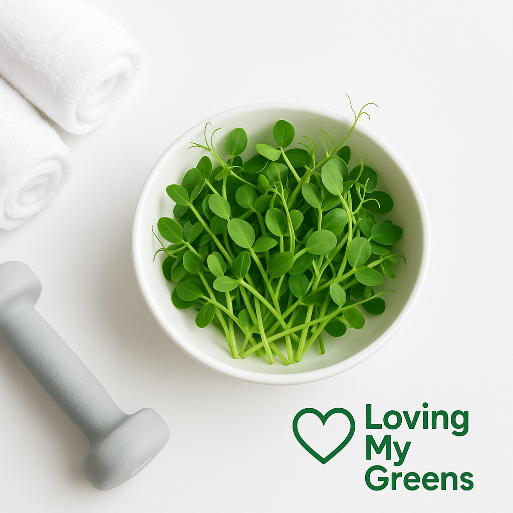The Power of Pea Shoots: Nature’s Post-Workout Fuel