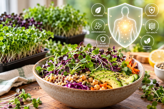 Microgreens and Immune Health: Nutrients That Support Your Body’s Natural Defenses