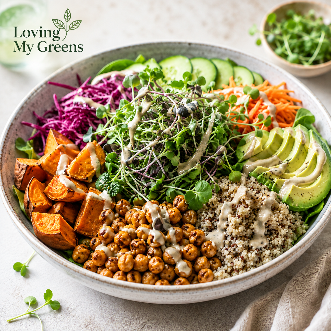 The Vitality Bowl: A Colorful Plant-Based Meal for Everyday Wellness