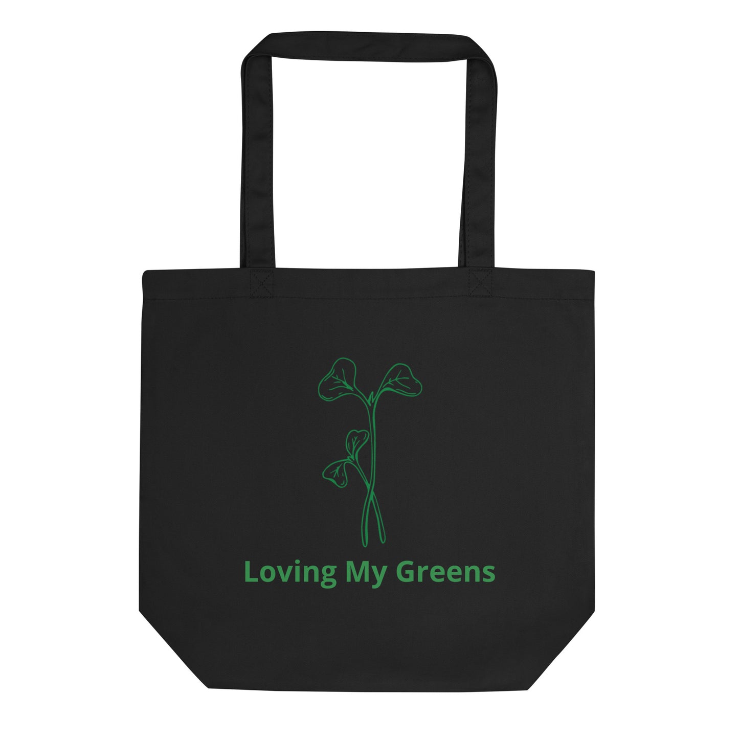 Eco Tote Bag - Loving My Greens