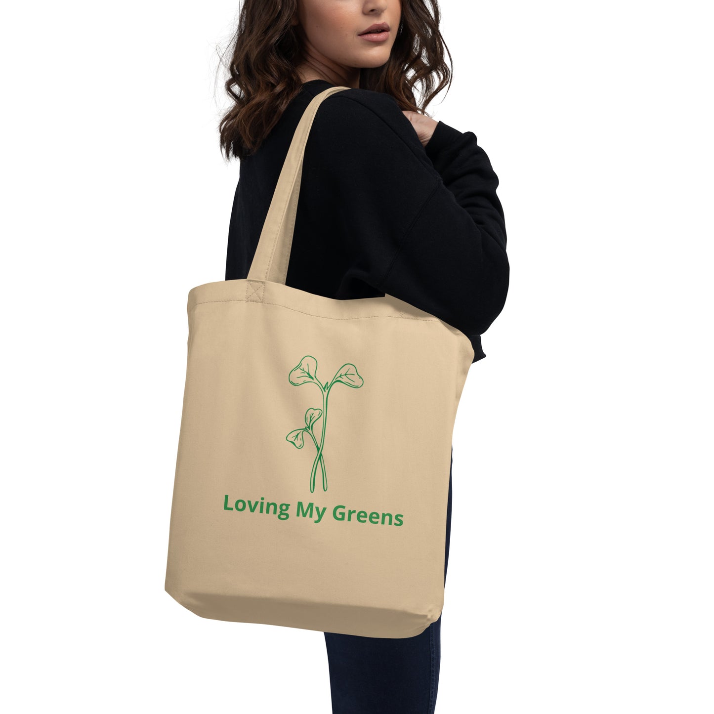 Eco Tote Bag - Loving My Greens