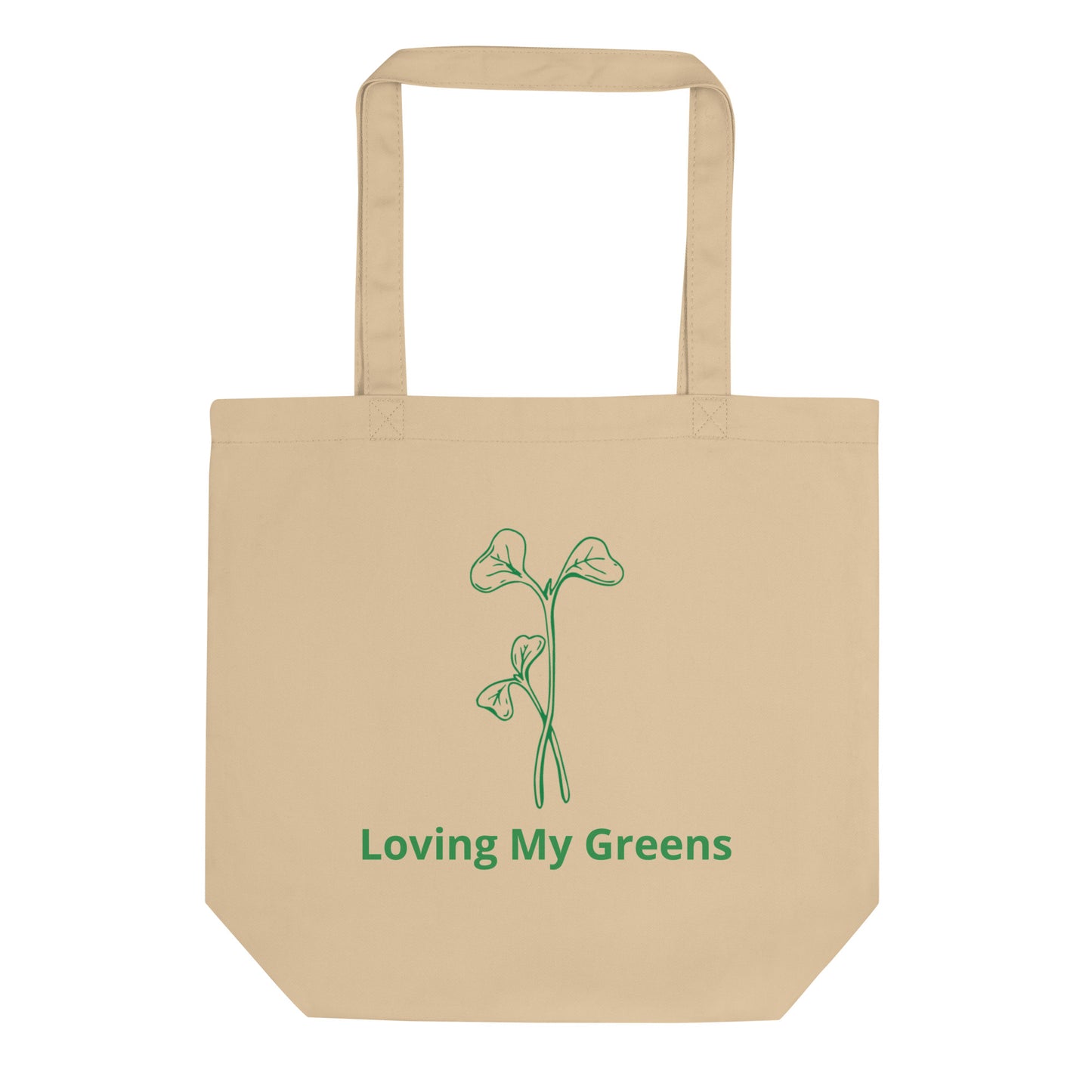 Eco Tote Bag - Loving My Greens