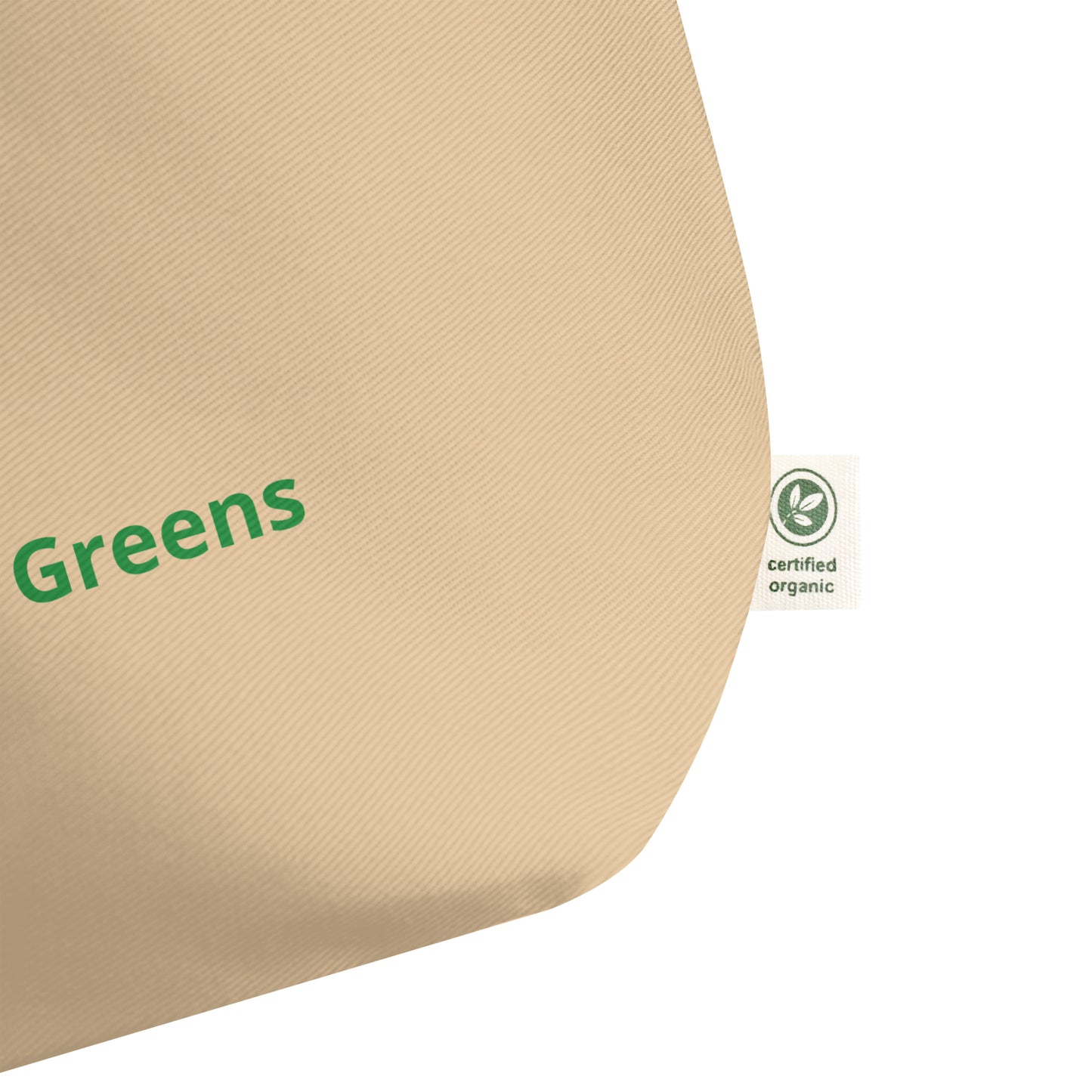 Large Eco Tote Bag - Loving My Greens